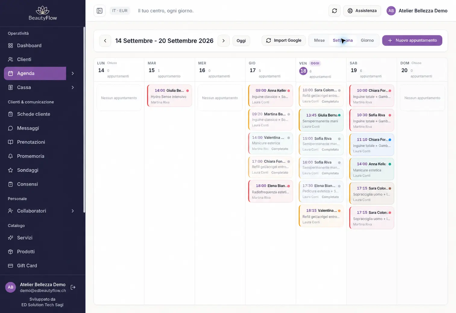 ED BeautyFlow agenda